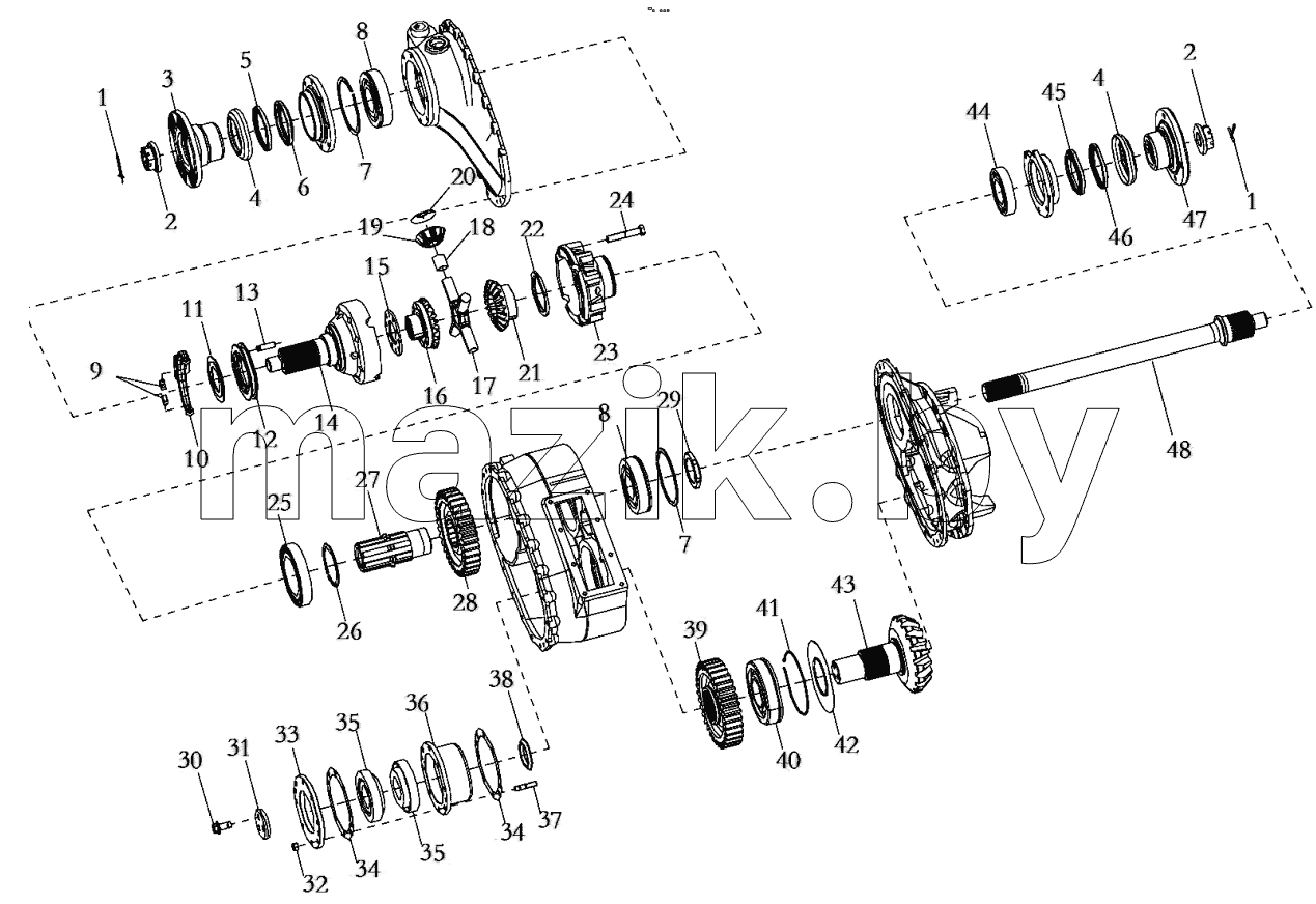  STR MIDDLE AXLE DRIVE DEVICE II