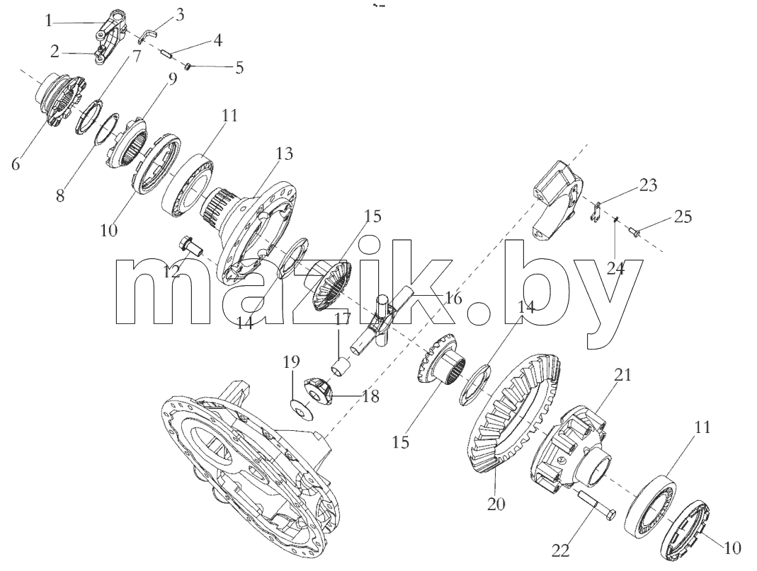  STR MIDDLE AXLE DRIVE DEVICE III