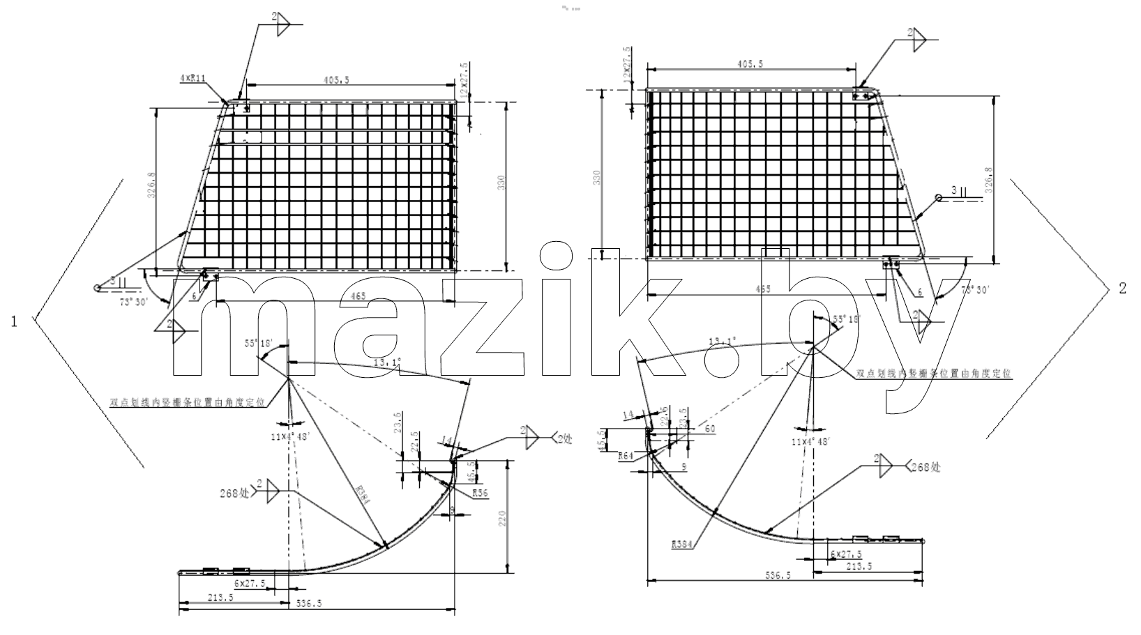  HEADLAMP GUARD GRILLE