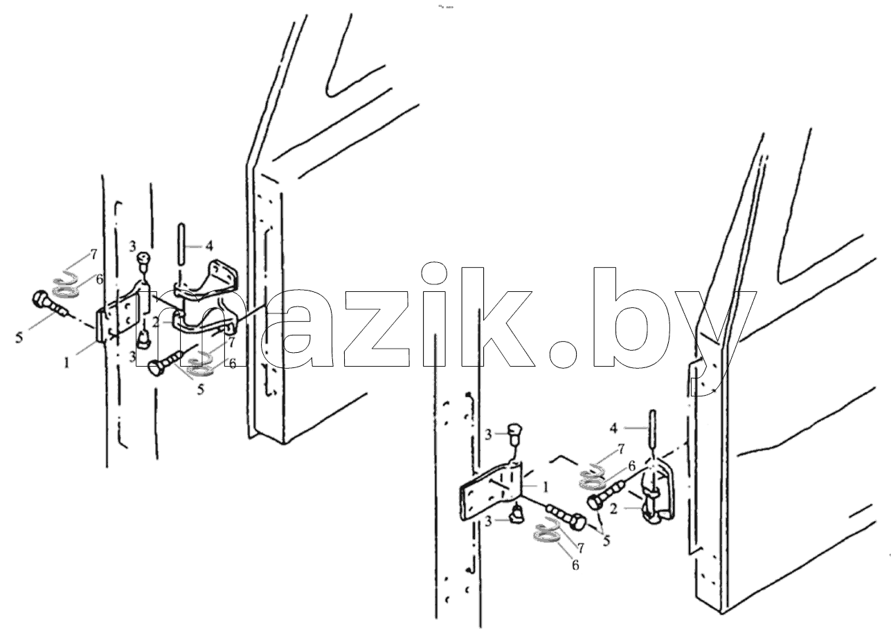  DOOR HINGE LEFT AND RIGHT