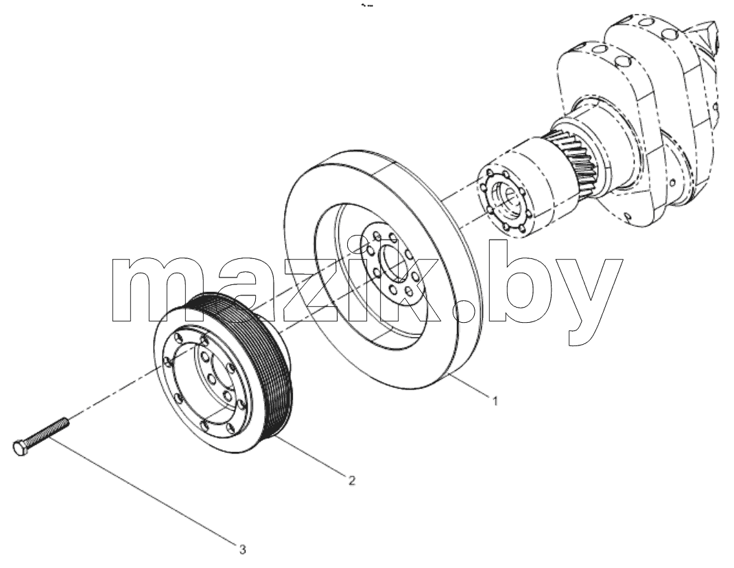  CRANKSHAFT PULLEY GROUP