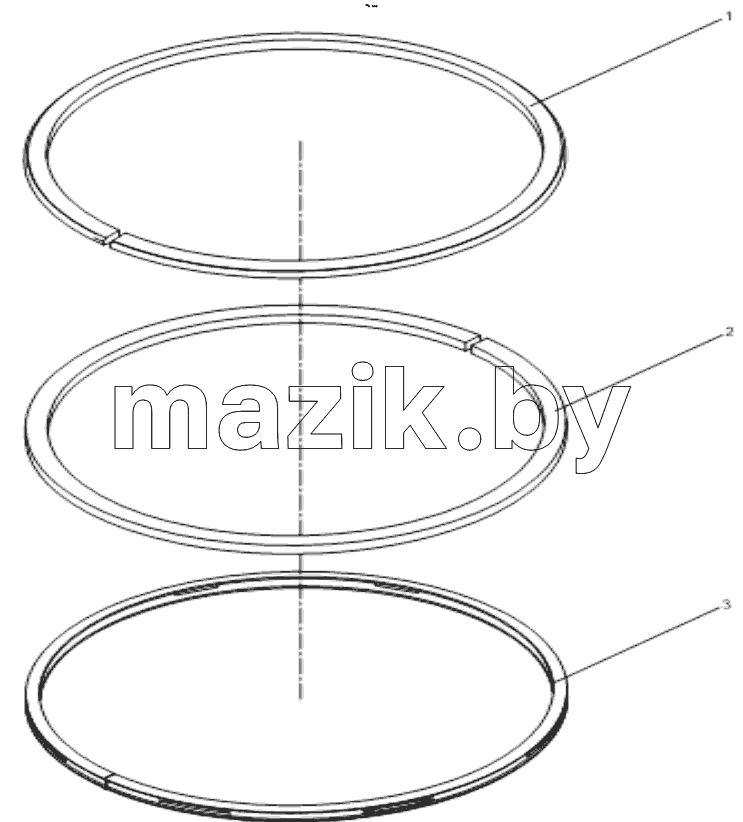  PISTON RING ASSEMBLY