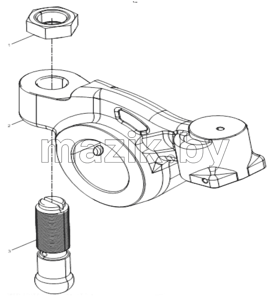  EVB EXHAUST ROCKER ARM SET