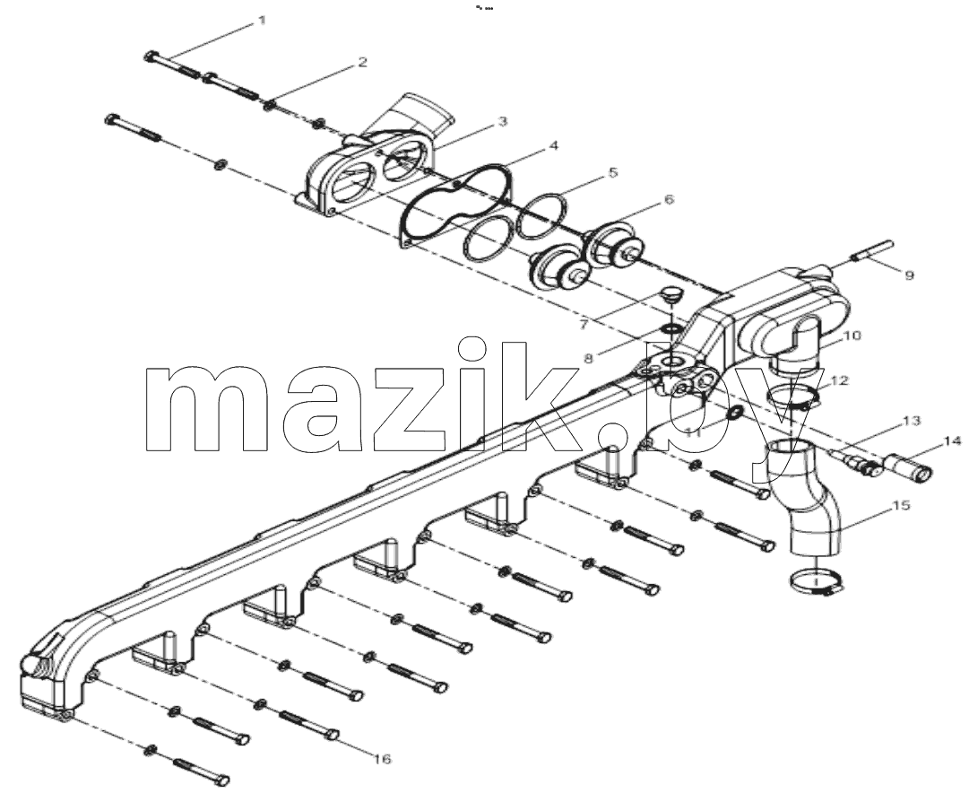  WATER OUTLET PIPE GROUP (02)
