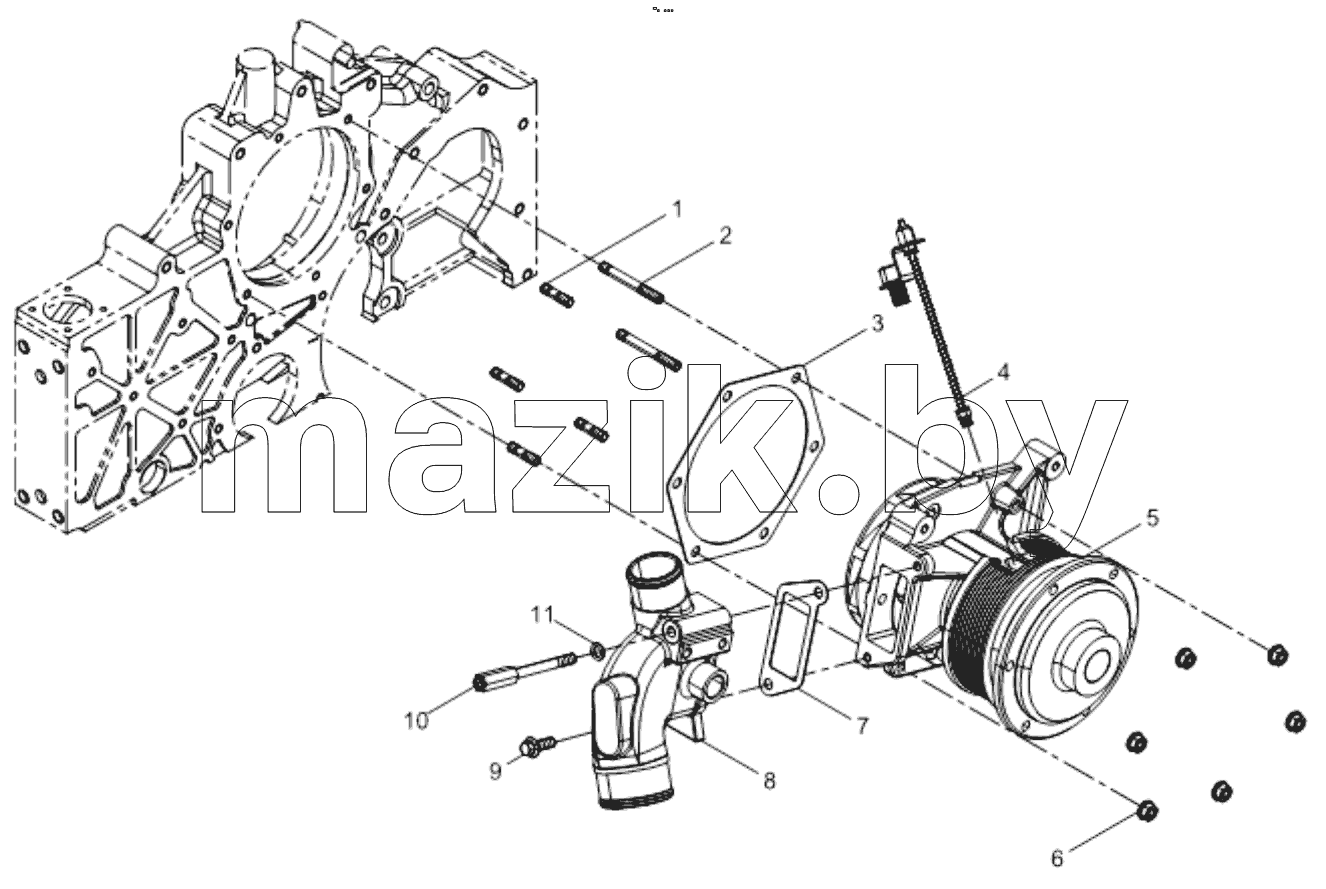  WATER PUMP ASSEMBLY (01)