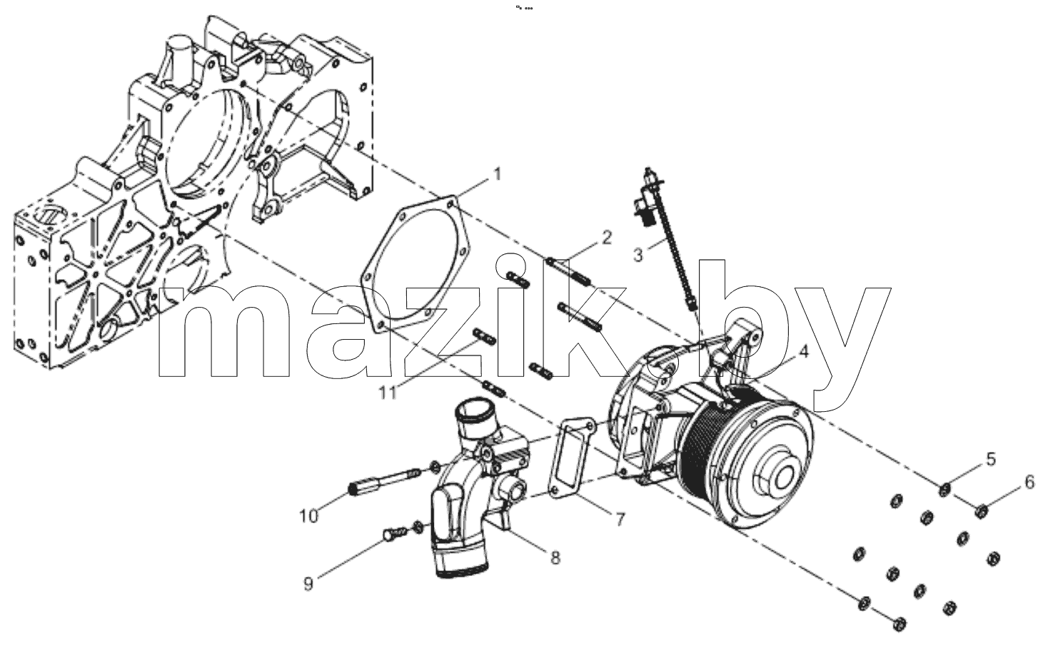  WATER PUMP ASSEMBLY (02)