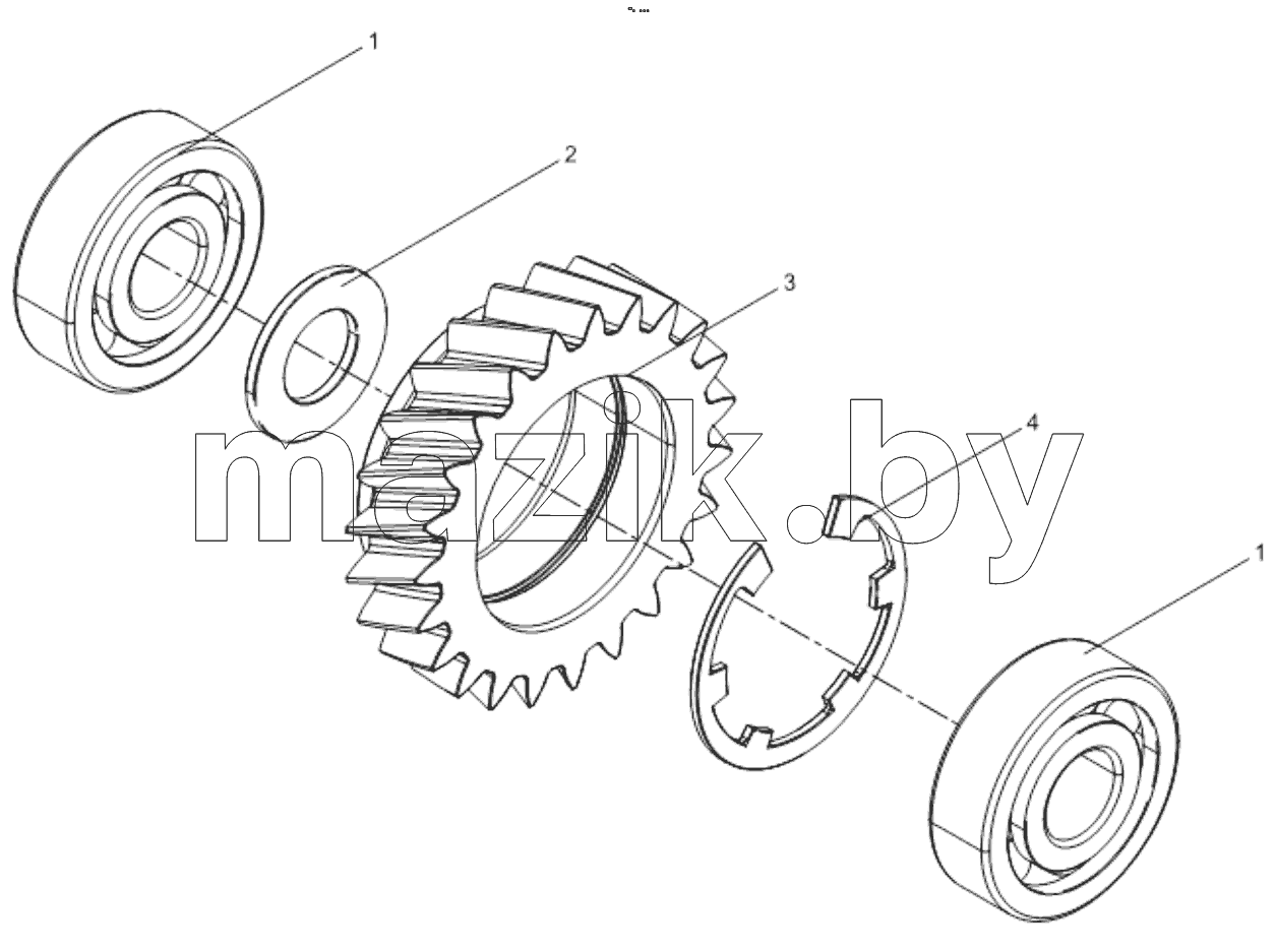  OIL PUMP IDLE GEAR ASSEMBLY