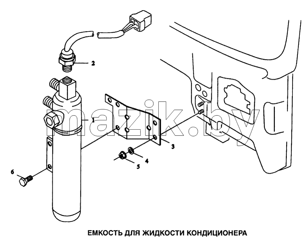 Емкость для жидкости кондиционера