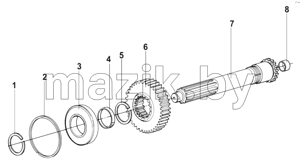  INPUT SHAFT ASSEMBLY