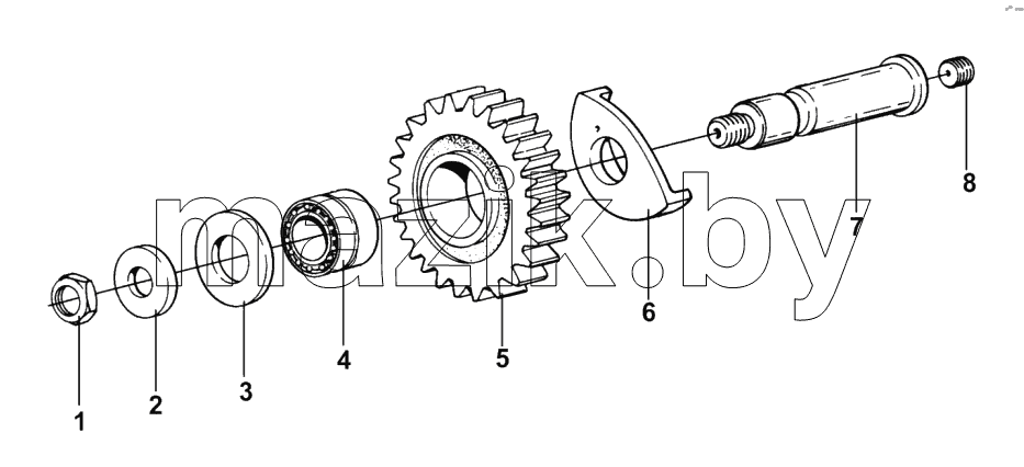  REVERSE INTERMEDIATE SHAFT ASSEMBLY
