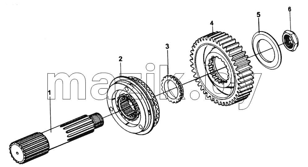  VICE BOX SPINDLE ASSEMBLY