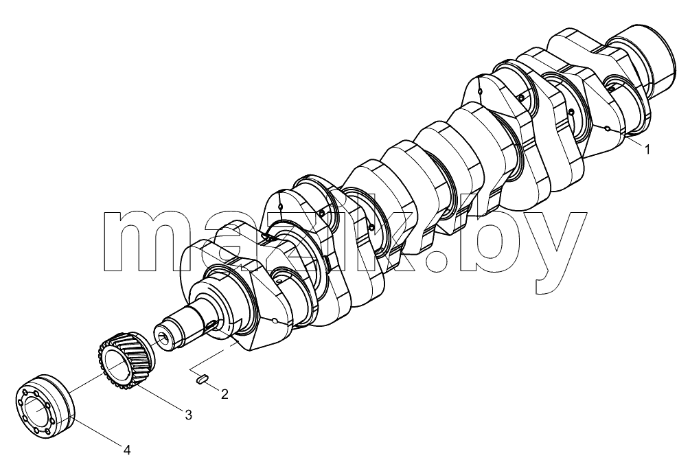  CRANKSHAFT SUBASSEMBLY