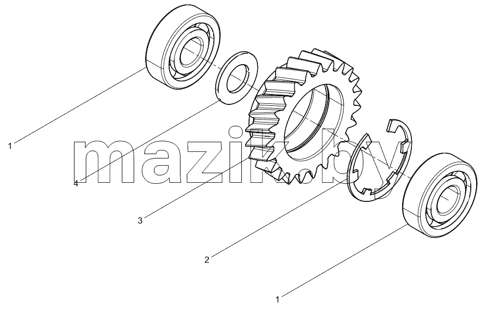  OIL PUMP IDLE GEAR SET