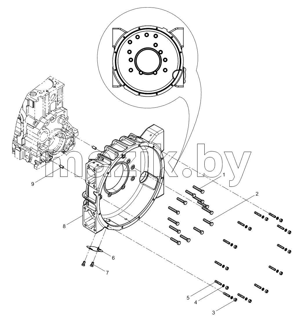  FLYWHEEL HOUSING GROUP