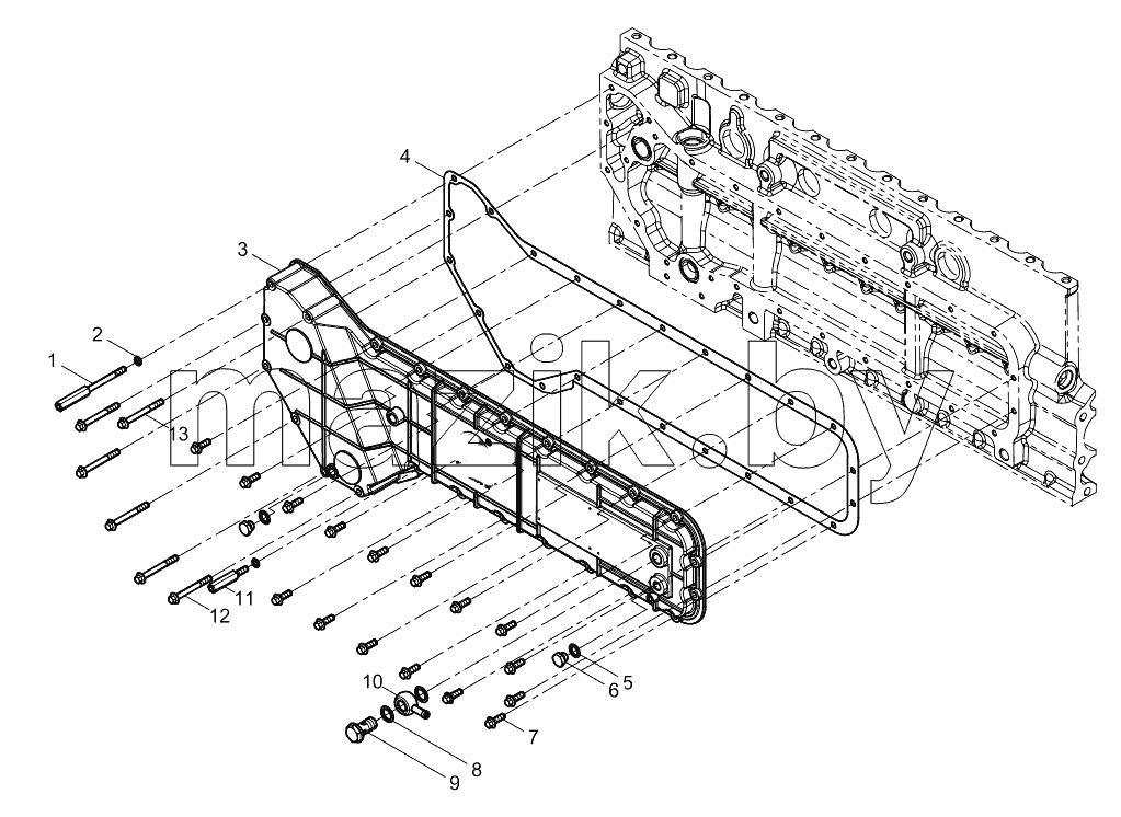  OIL COOLER CAP GROUP
