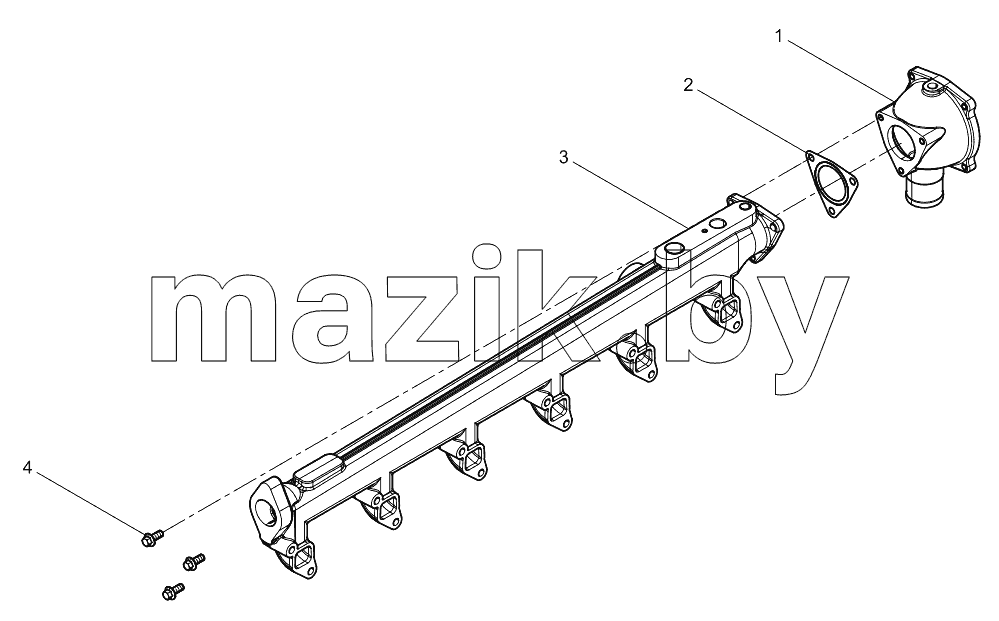  WATER-OUTLET PIPE ASSEMBLY