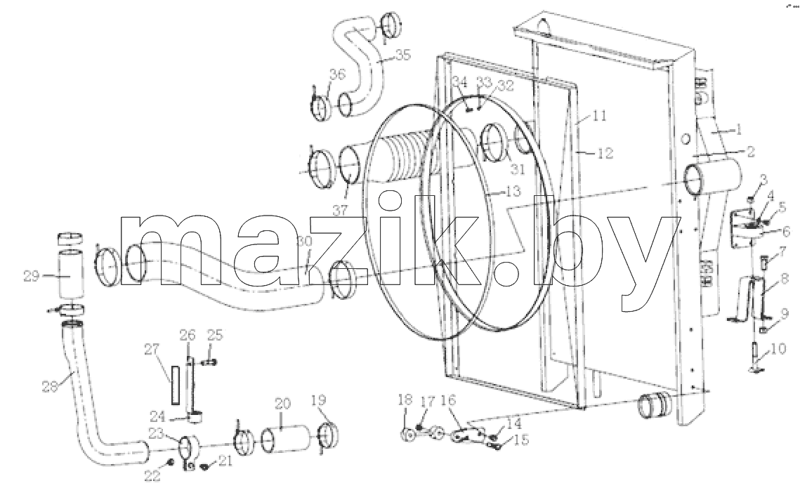 COOLER SYSTEM (F3000/WP10)