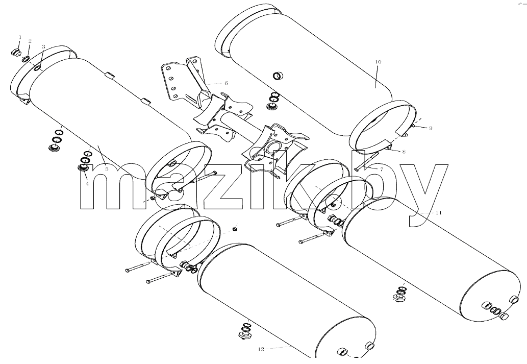 AIR TANK FIXING (I)