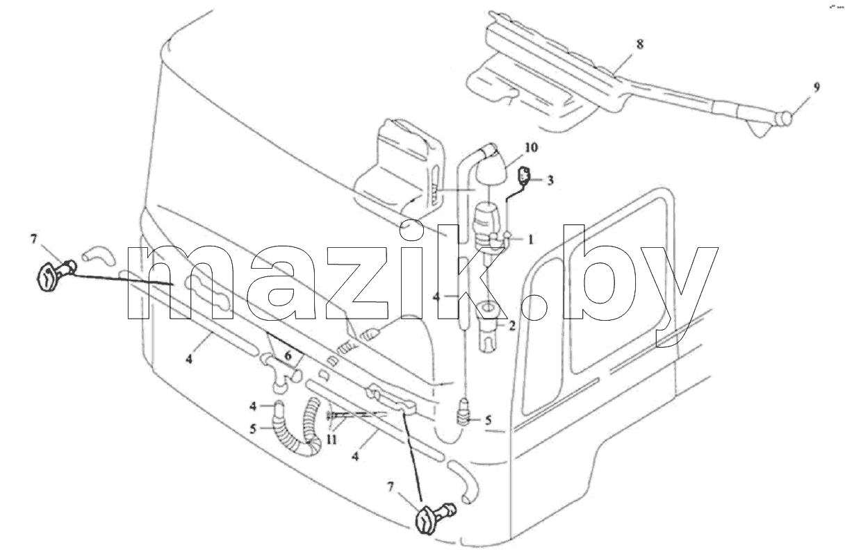 WINDSCREEN WASHER PUMP AND ACCESSORIES