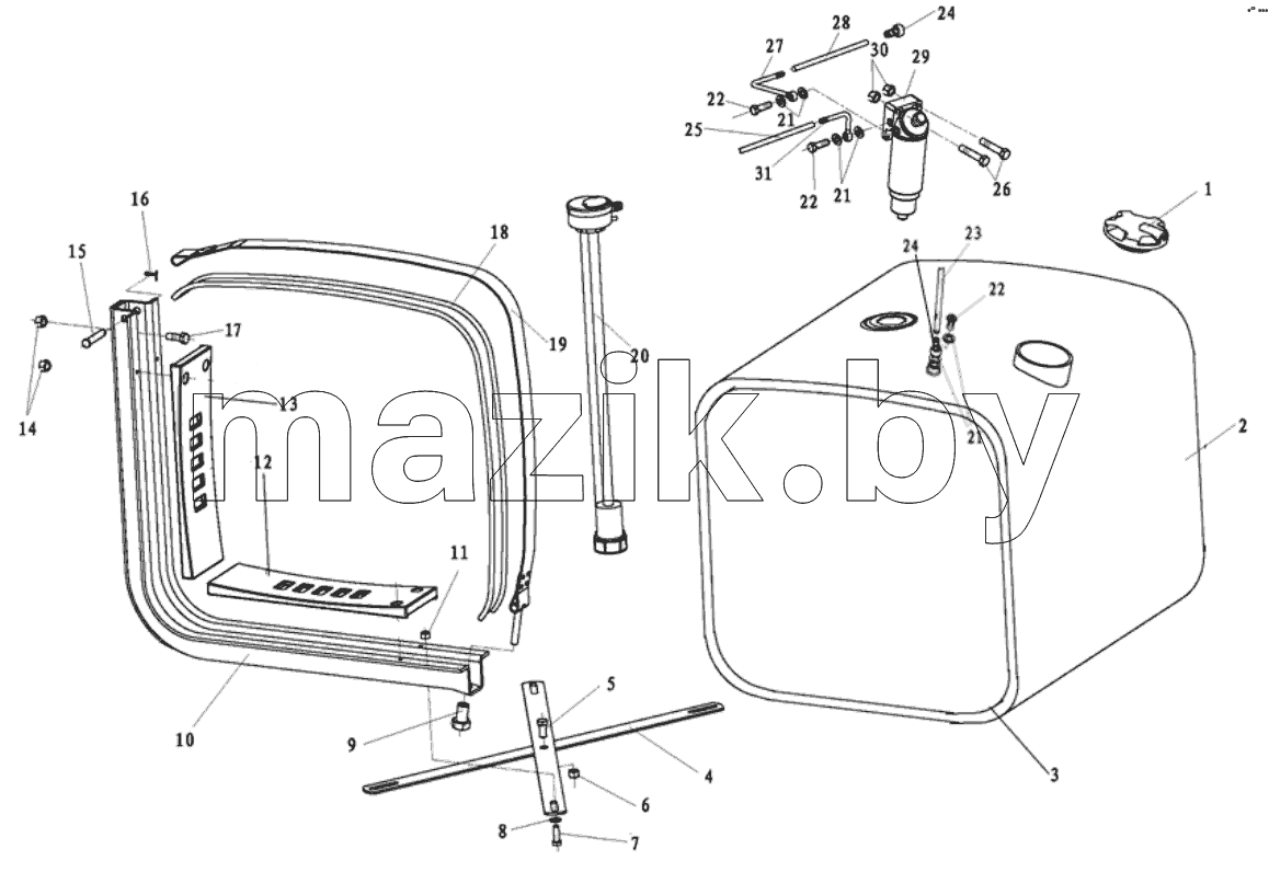 FUEL TANK ASSEMBLY