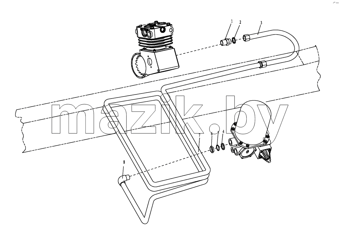 AIR COMPESSOR OUTER LINE
