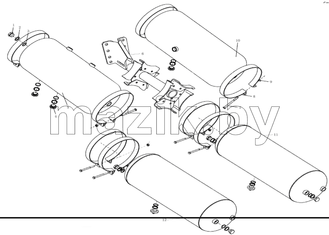 AIR TANK FIXING