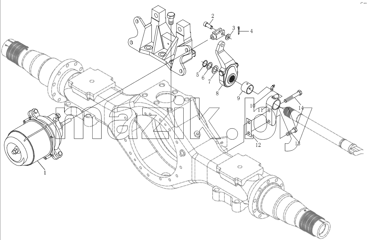 STR DRIVE BRIDGE BRAKE II