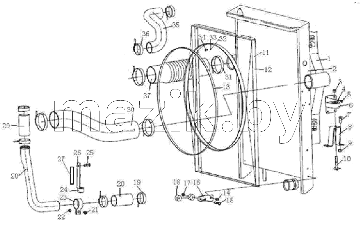  COOLER SYSTEM (F3000/WP10)