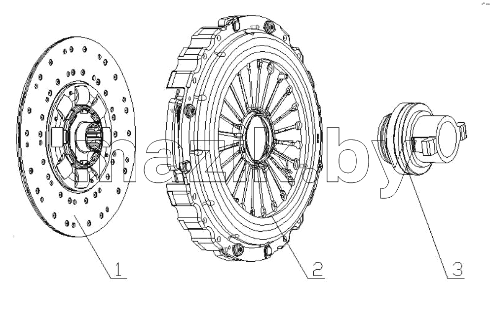  PULL DIAPHRAGM CLUTCH