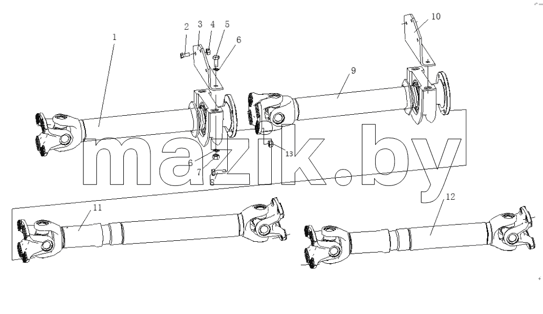  PROPELLER SHAFT SYSTEM