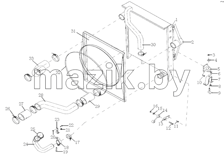 COOLER SYSTEM (F3000/WP12)