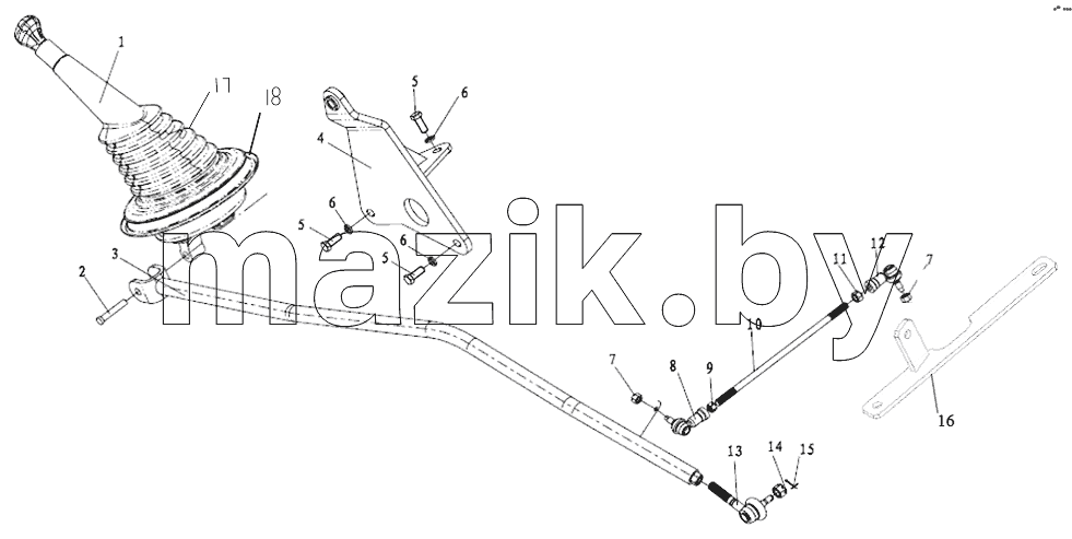 TRANSMISSION CONTROL (SHIFTING DEVECE)