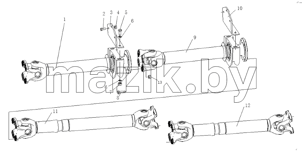 PROPELLER SHAFT SYSTEM