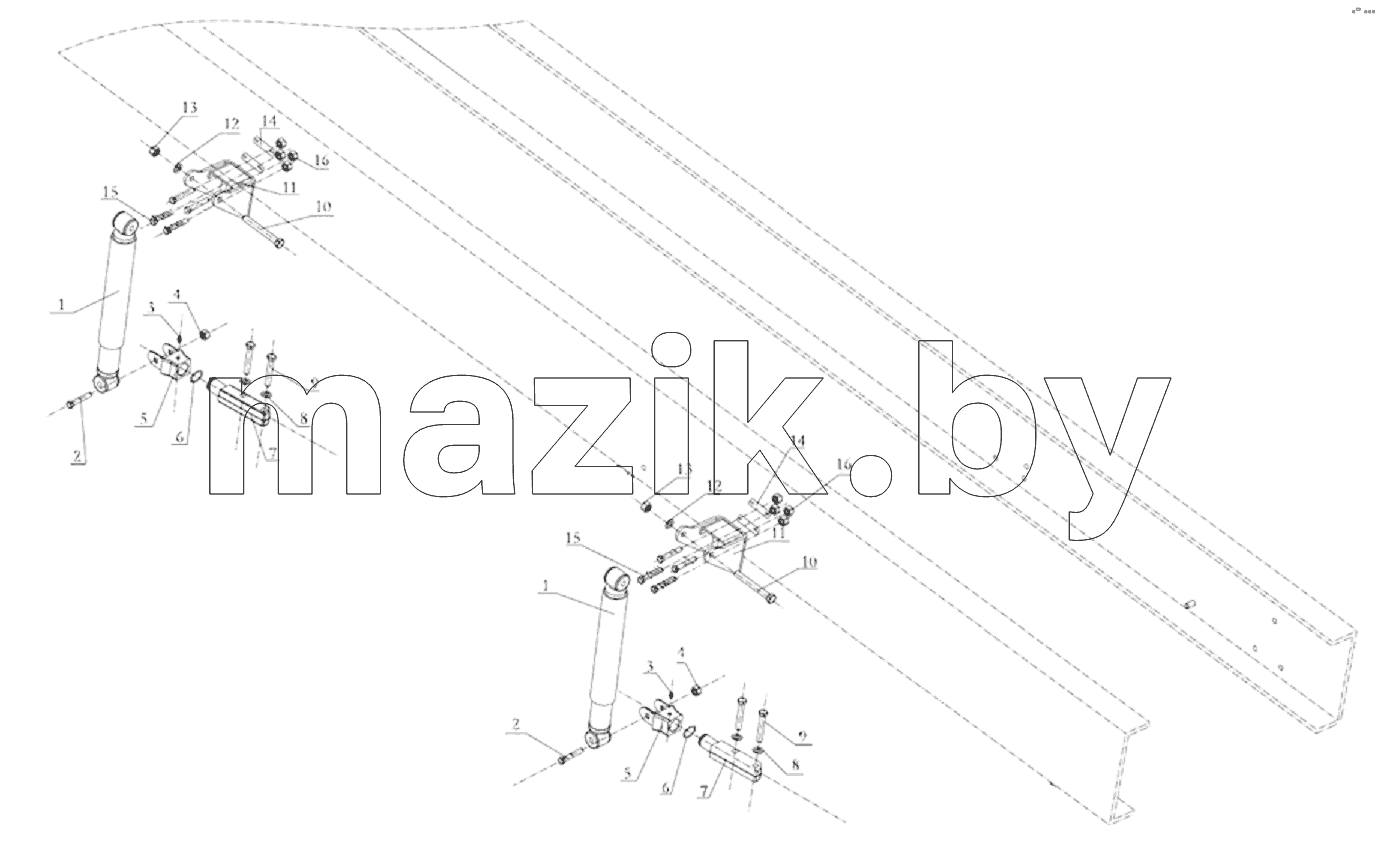 FRONT SHOCK ABSORBER (DC93319680109)