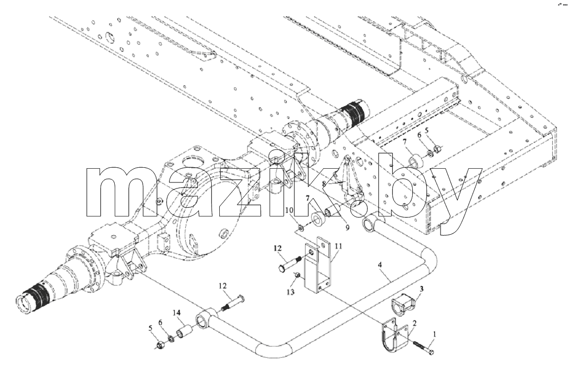REAR STABILIZER BAR (DC93319680109)