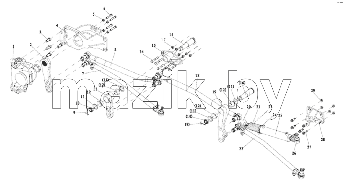 STEERING TRANSMISSION DEVICE