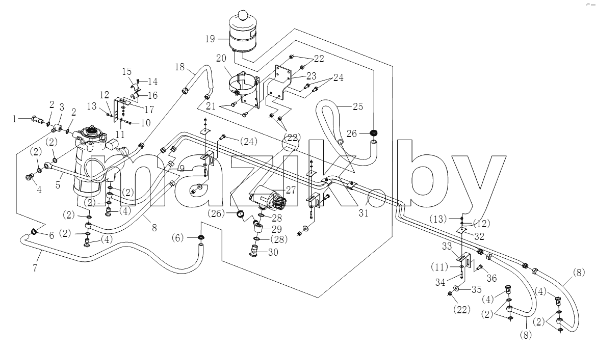 STEERING HYDRAULIC DEVICE
