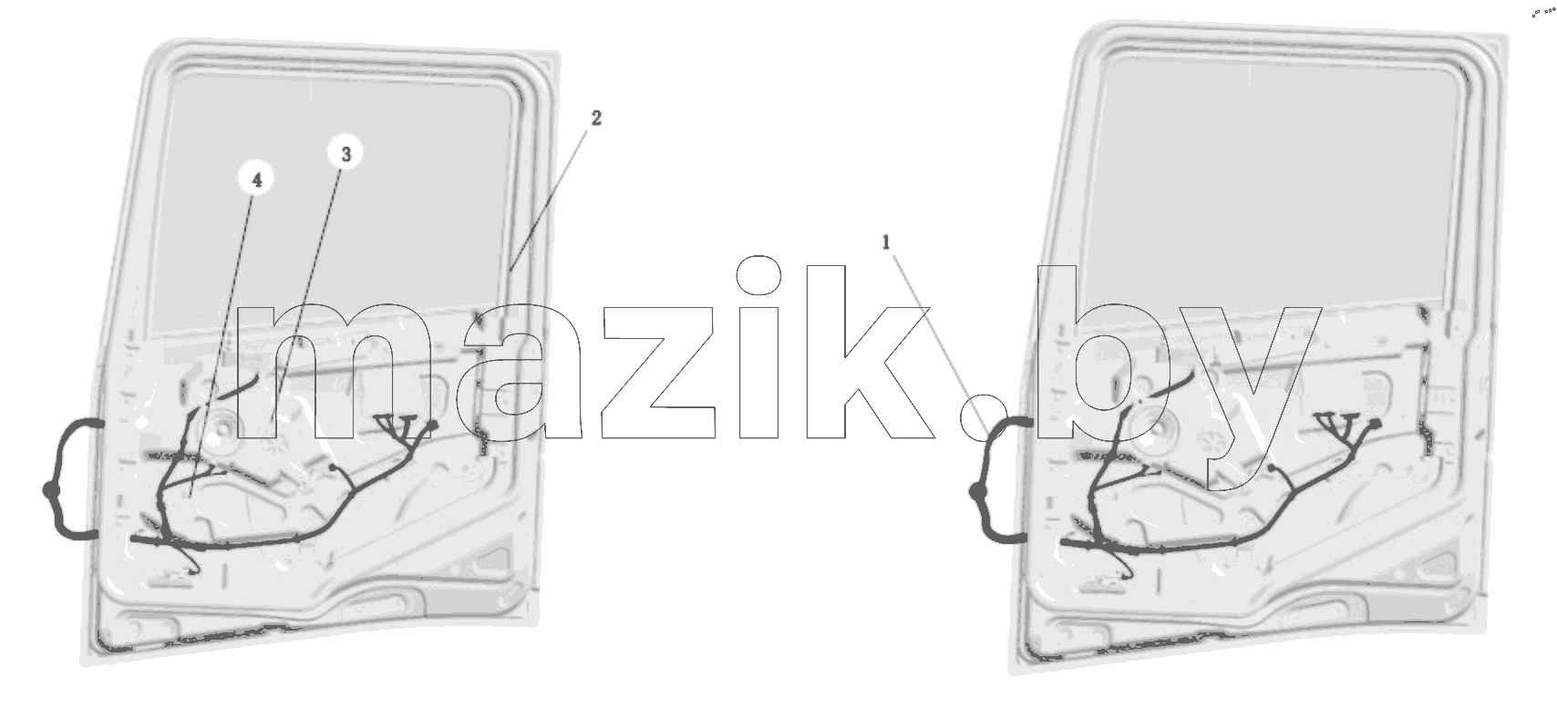  DC9A189770102 DOOR WIRING HARNESS