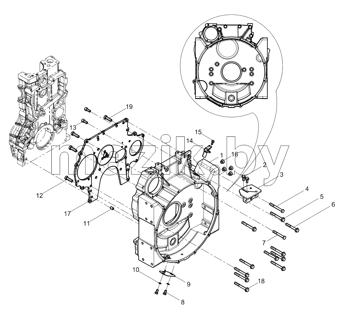  FLYWHEEL HOUSING GROUP