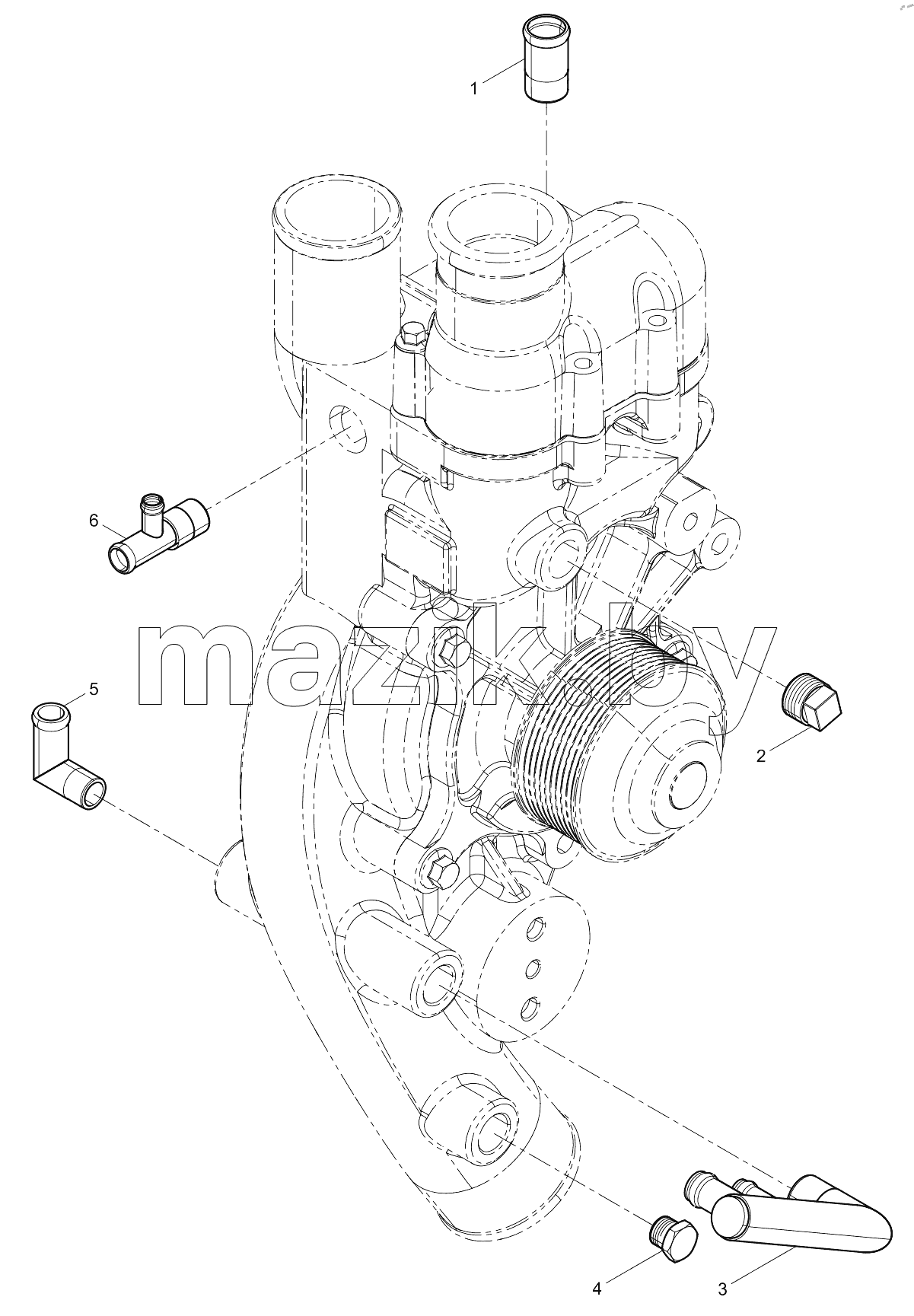  WATER PIPE CONNECTOR GROUP