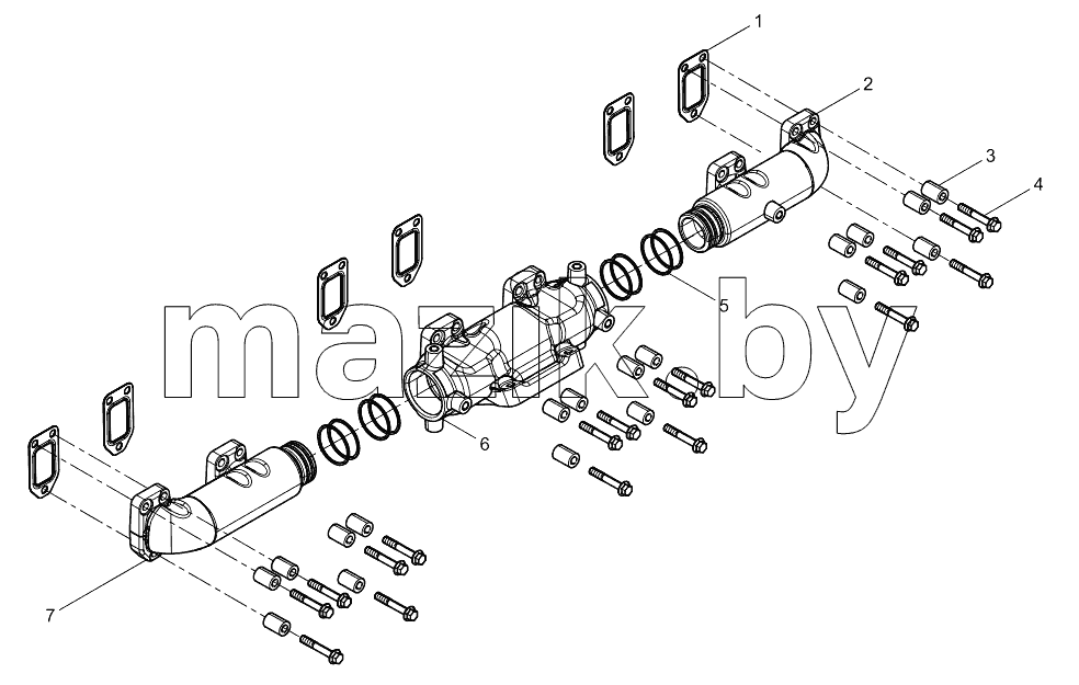  EXHAUST MANIFOLD GROUP
