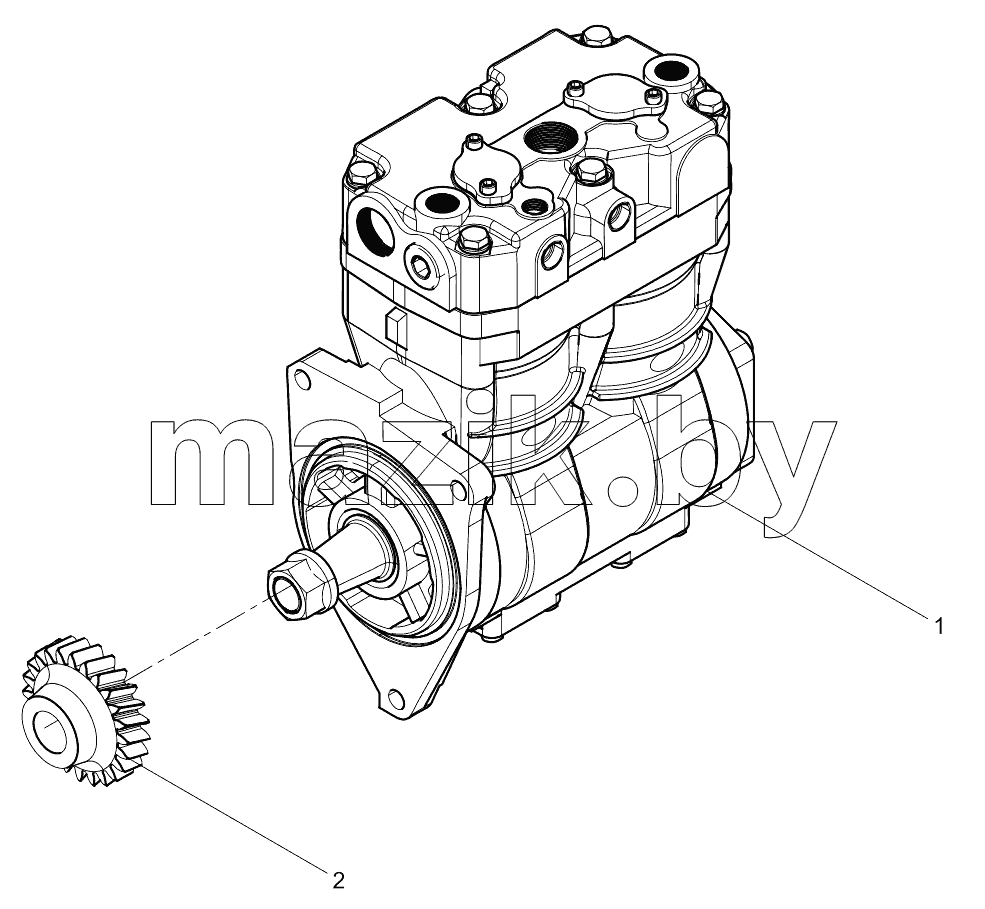  AIR COMPRESSOR ASSEMBLY