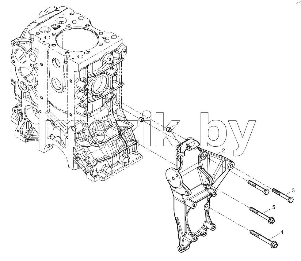  ALTERNATOR BRACKET GROUP