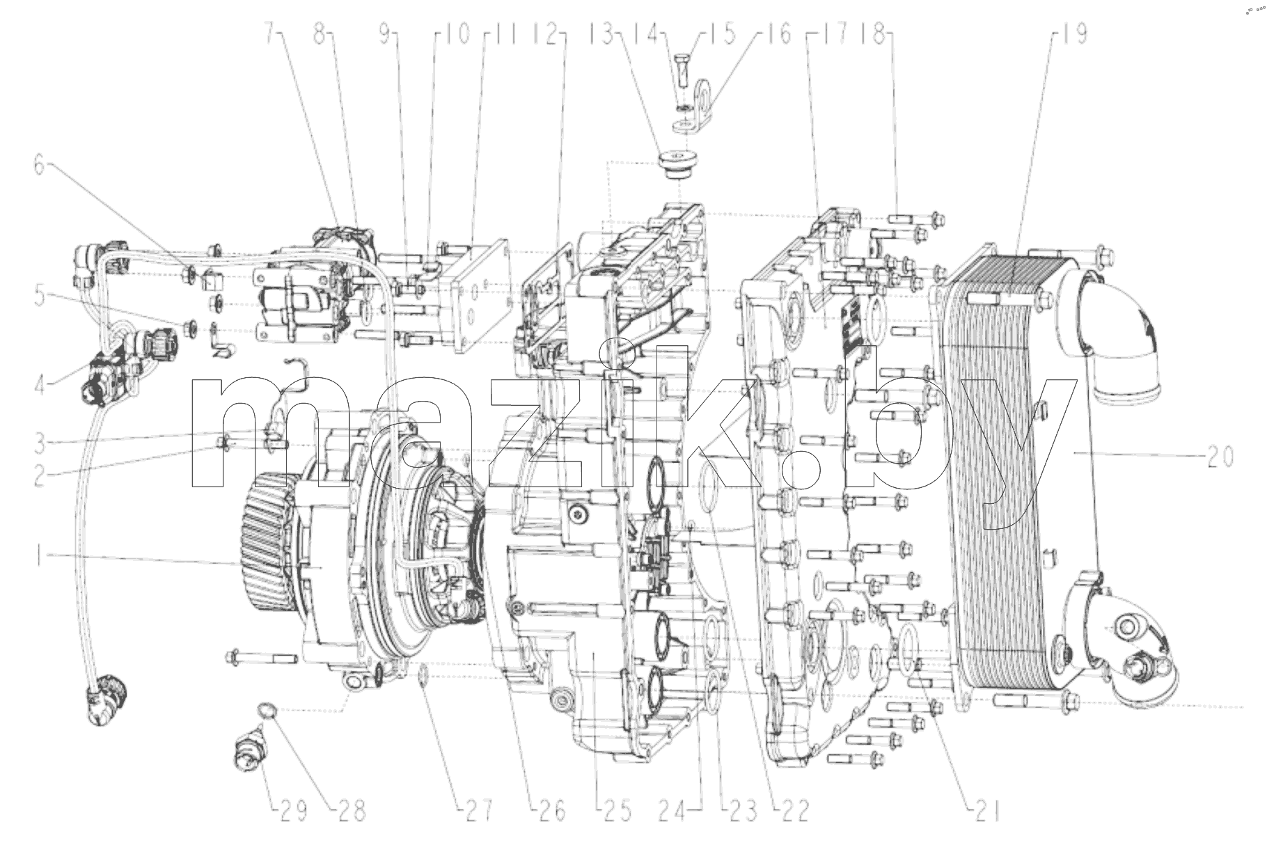  HYDRAULIC  RETARDER  ASSEMBLY