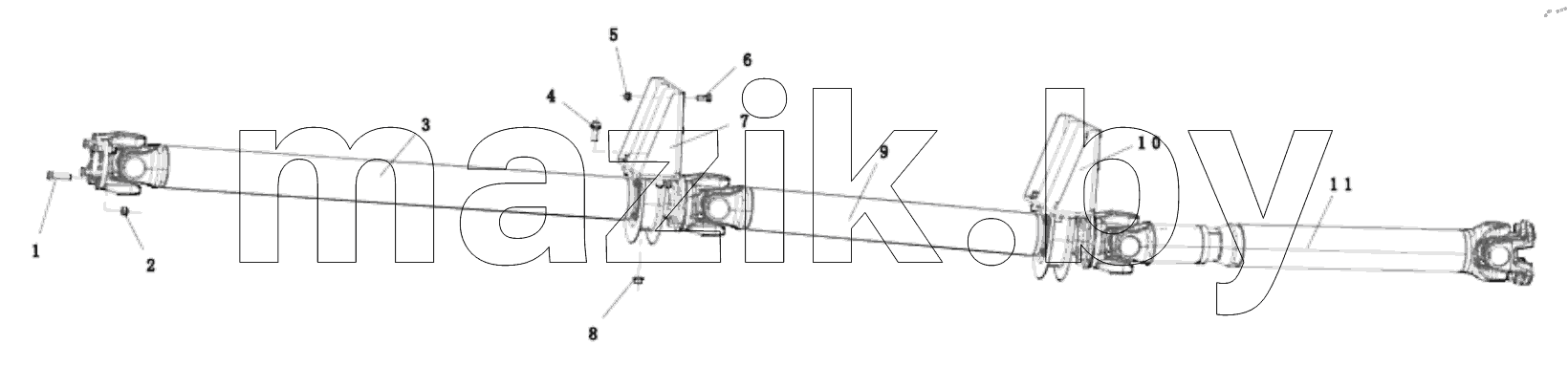  DC91319312015 TRANSMISSION SHAFT