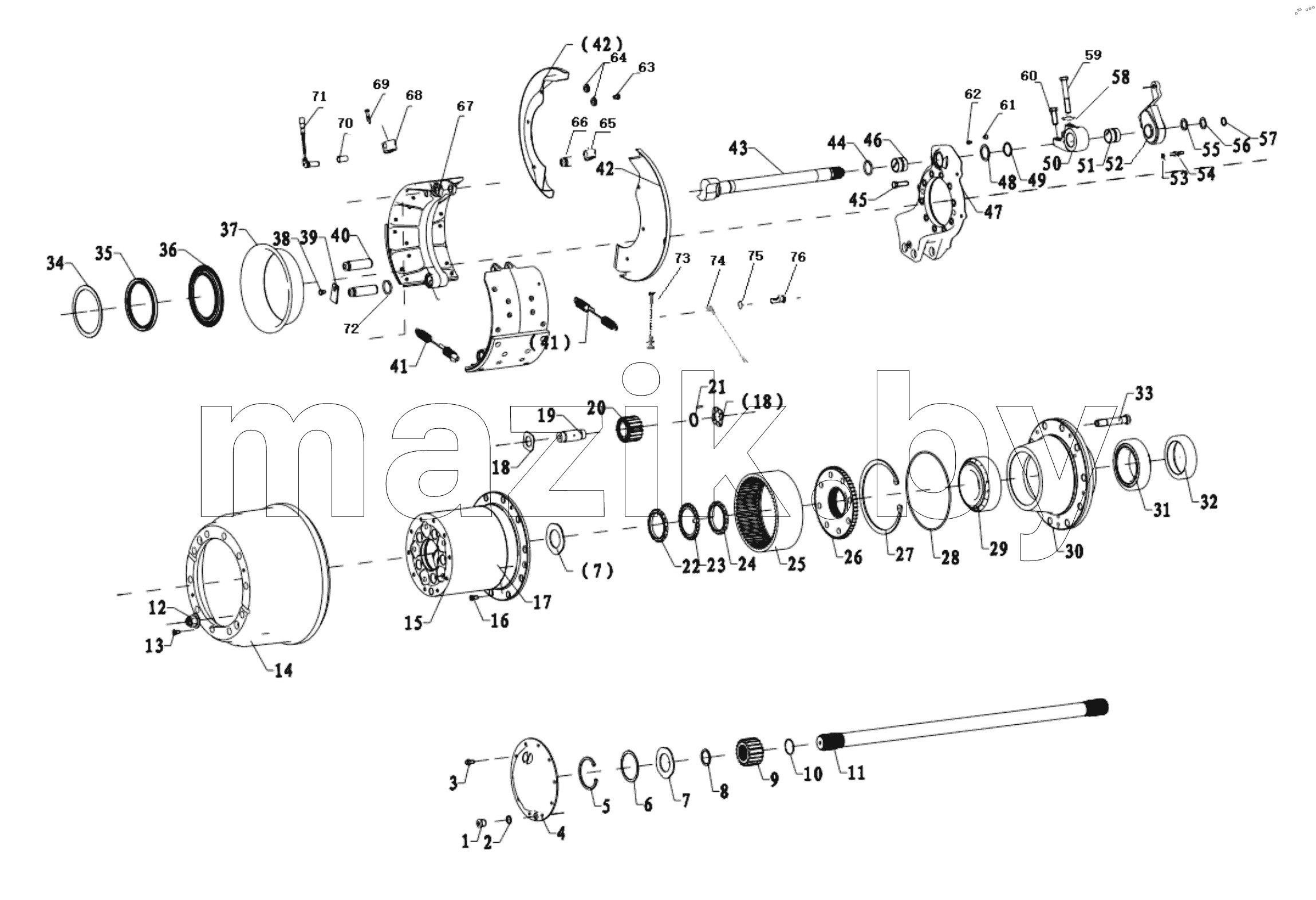  DC95319390779 INTER-WHEEL DIFFERENTIAL REDUCER