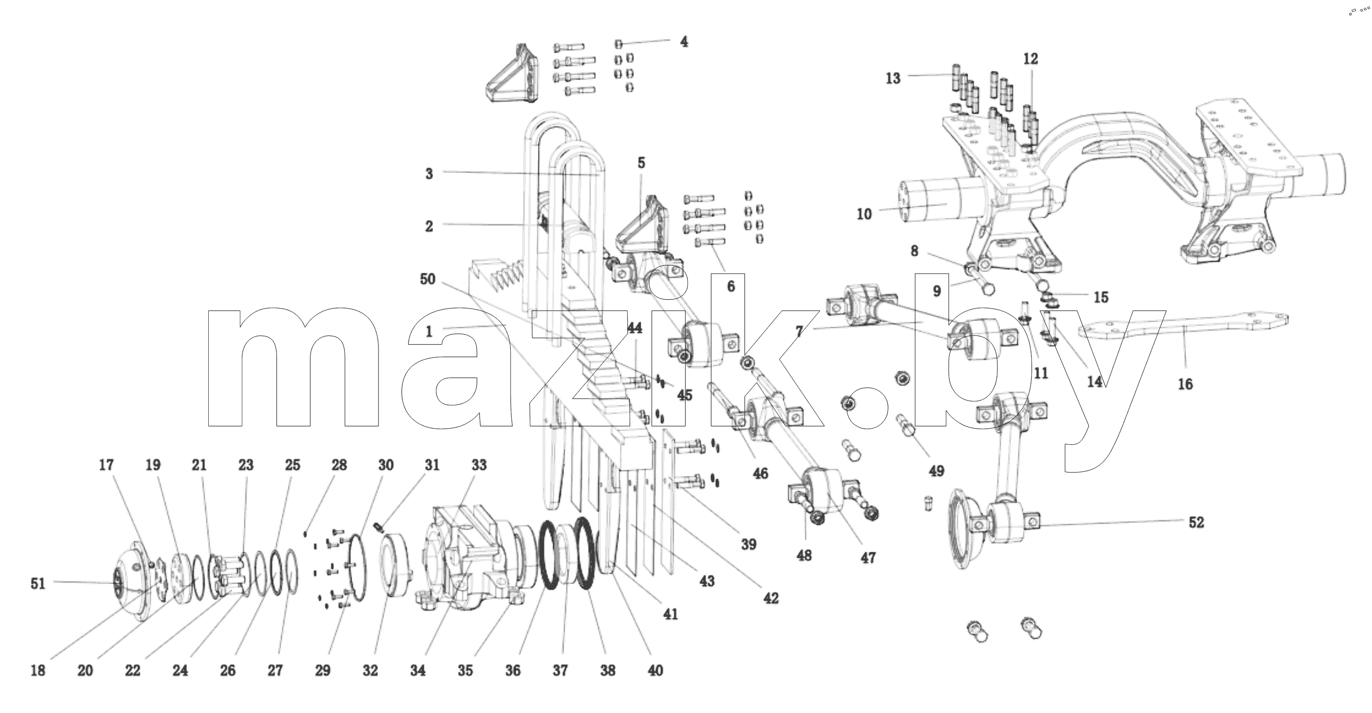  DC97319520821 REAR SUSPENSION