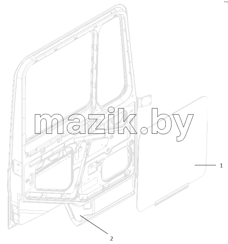  DOOR AND DOOR GLASS
