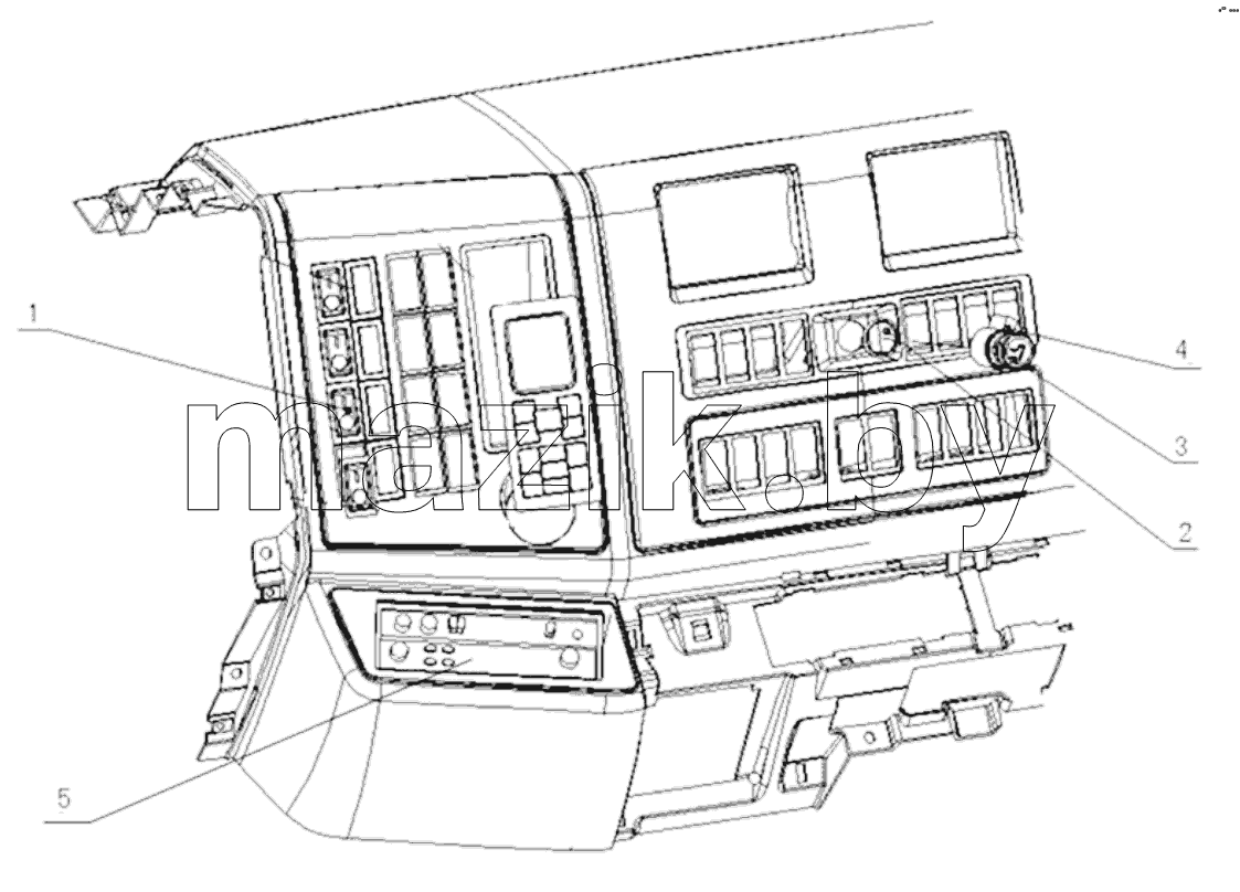  SWITCH, RADIO AND CIGARETTE LIGHTER