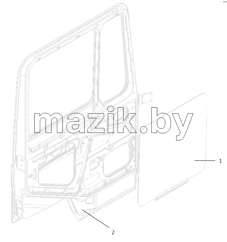  DOOR AND DOOR GLASS